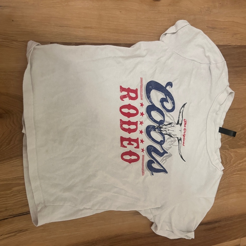 Kids White Graphic T-Shirt